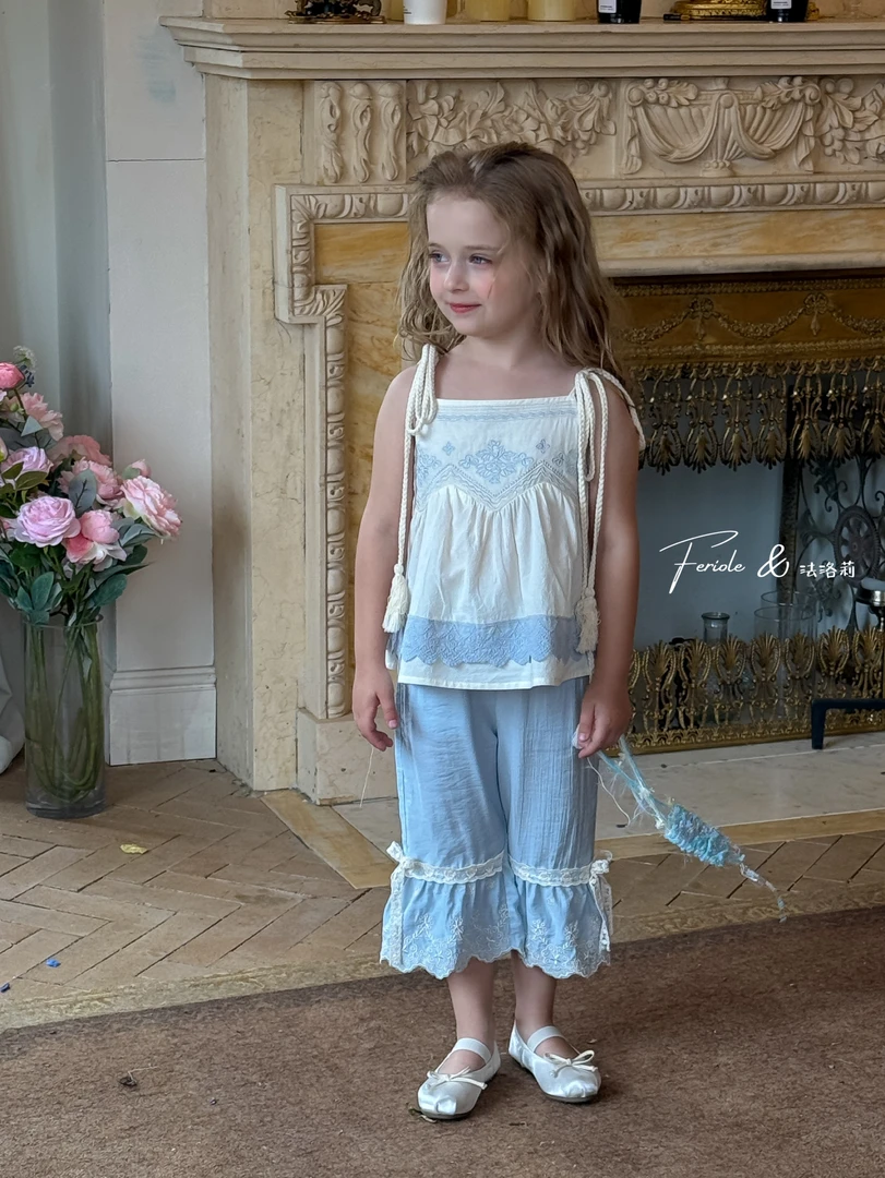 FLL·25夏~刺绣休闲裤53008（汉服）