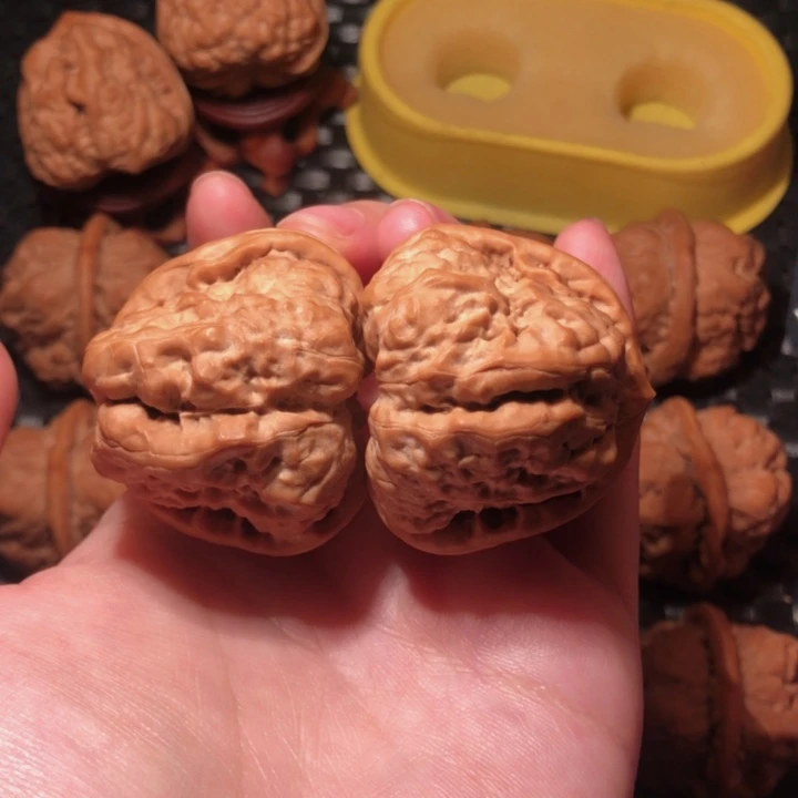 把件文玩核桃43四开八腿立体蛙