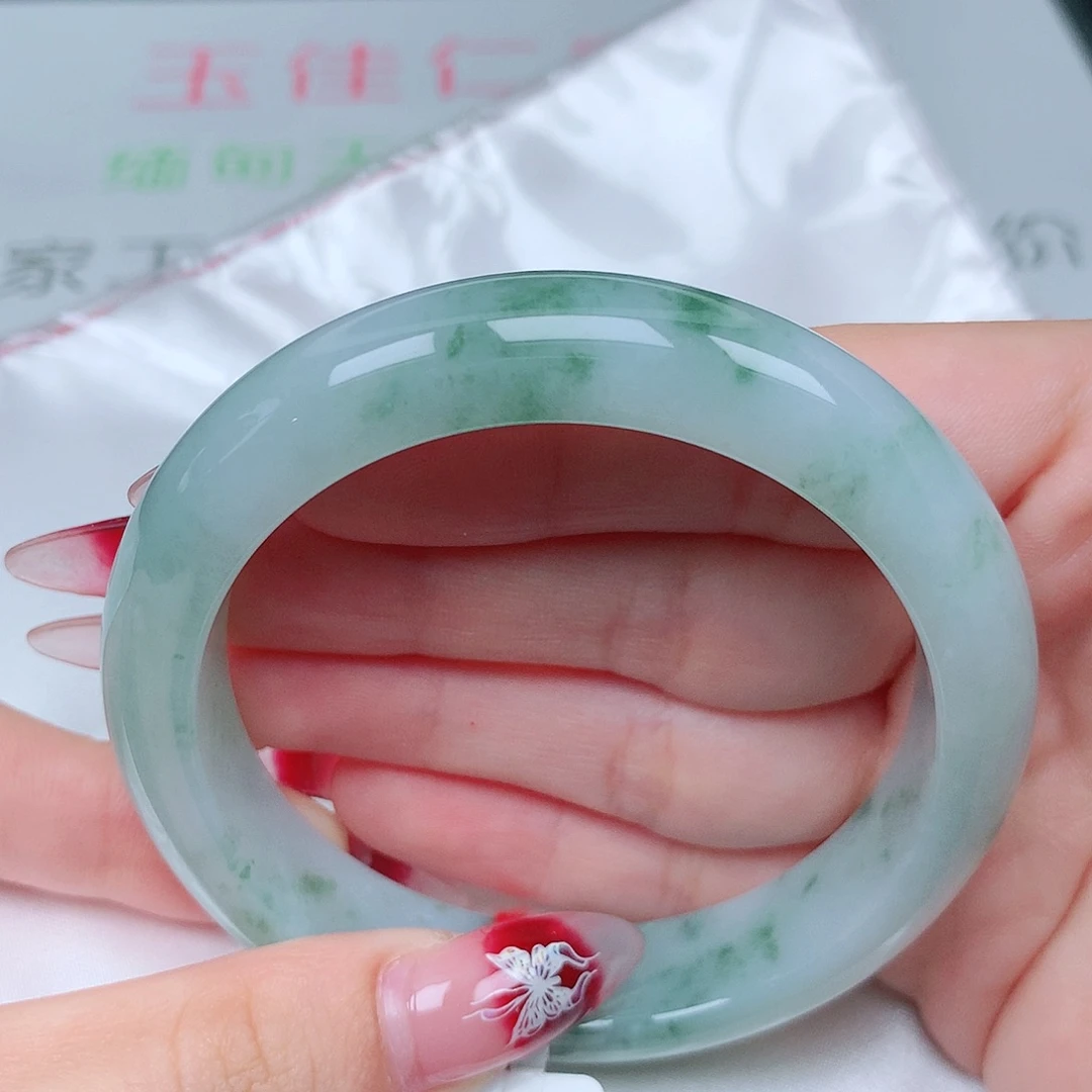 翡翠手镯未镶嵌57 57 57