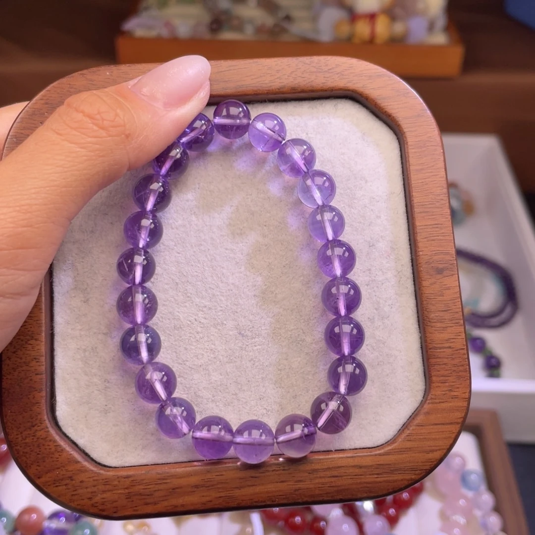 手链未镶嵌水晶57号紫水8.5