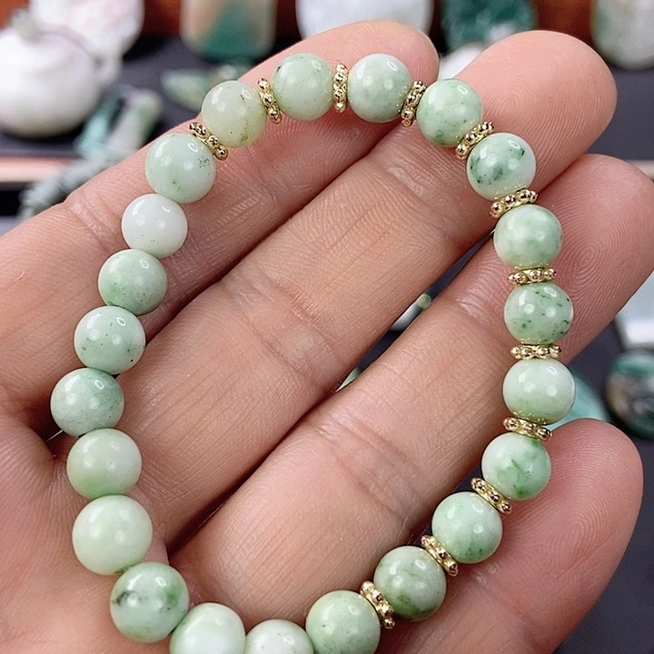 独山玉手链未镶嵌