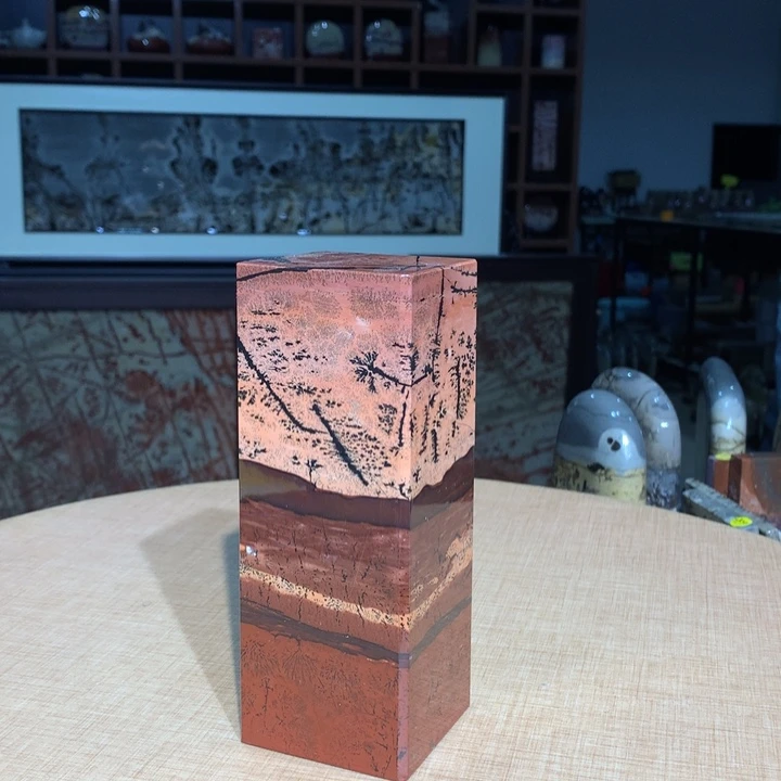 广西国画石摆件，观赏收藏