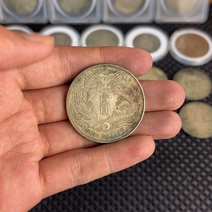 金属大头龙洋船洋工艺品