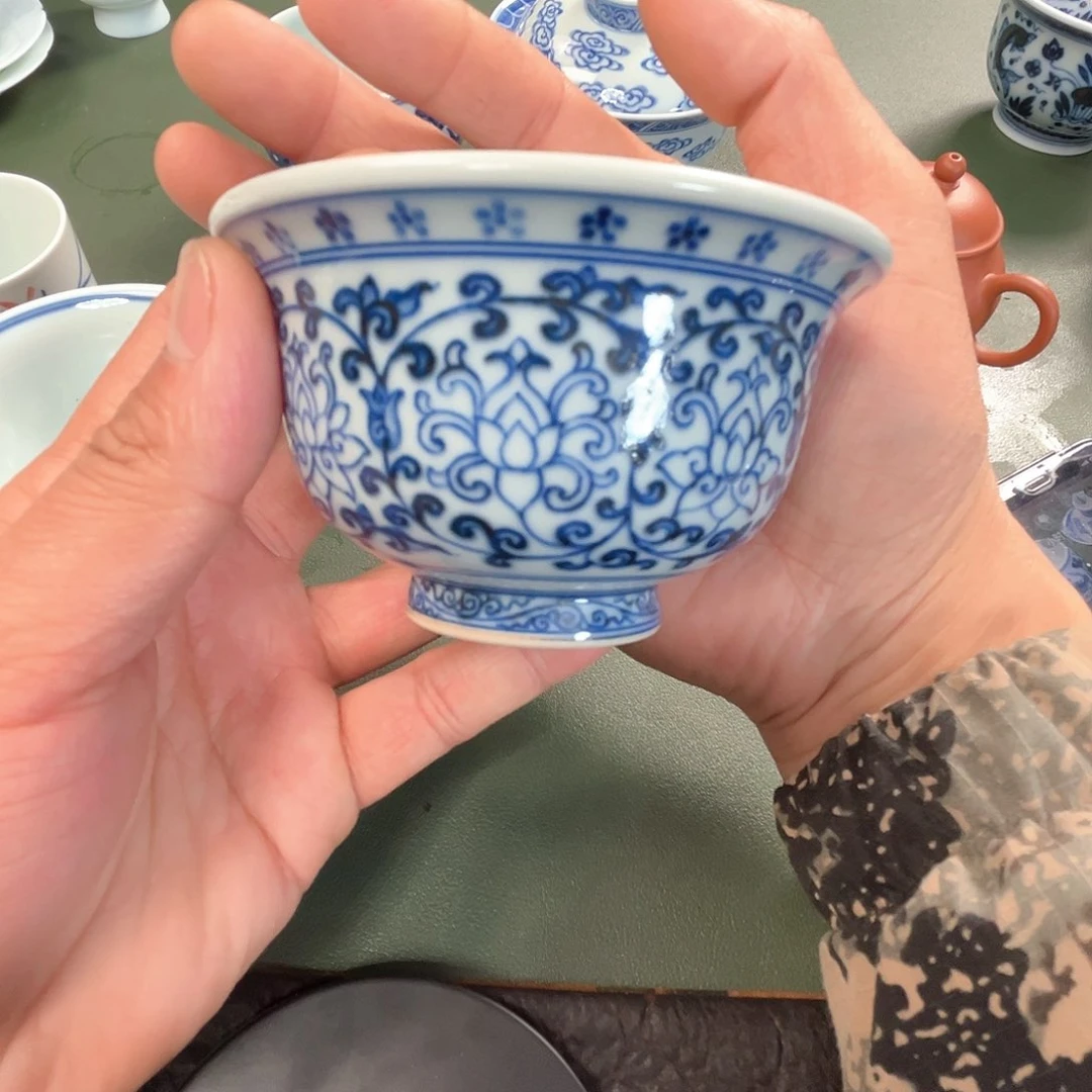 杯青花瓷器青花瓷器