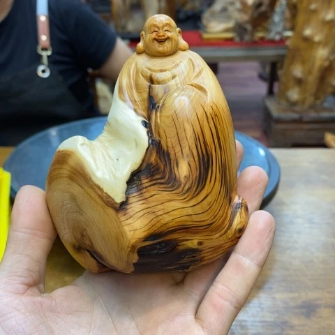 柏木吉*太行崖柏根雕