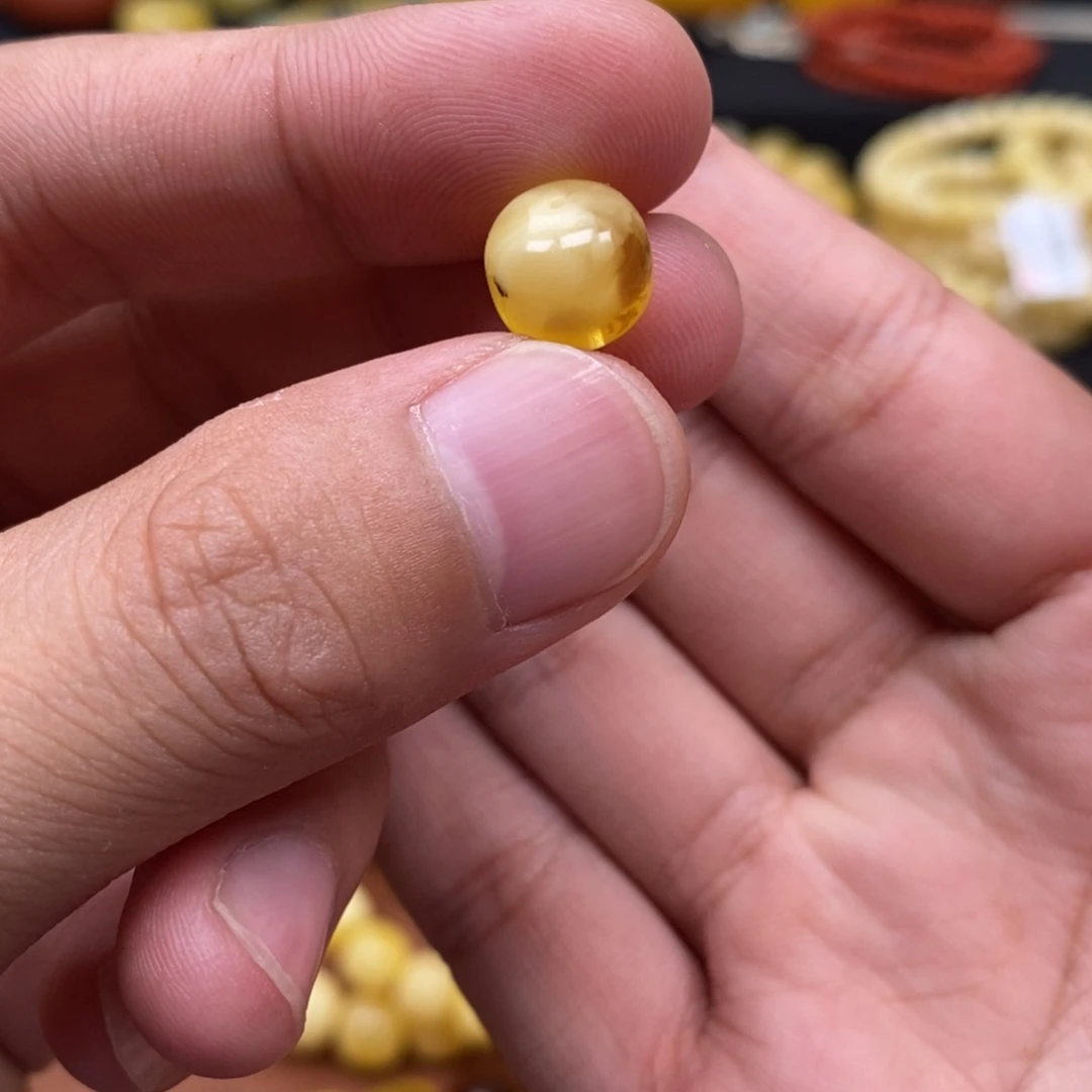 未镶嵌琥珀珠宝奇石10尺寸