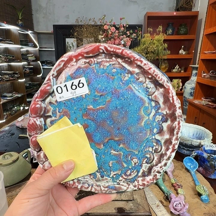 陶纯手工咖啡杯盘碗