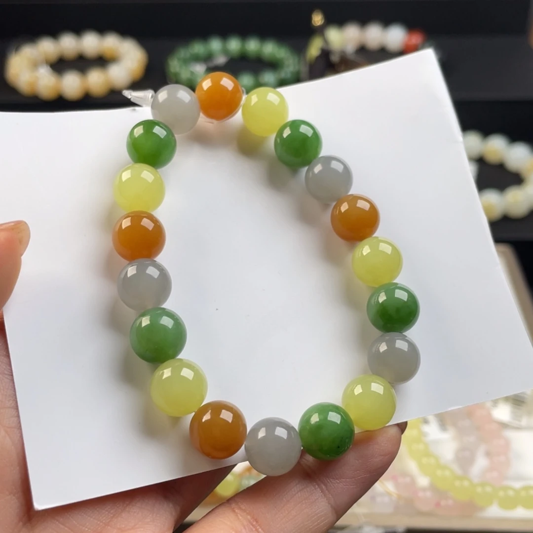 和田玉未镶嵌套链梅**雪