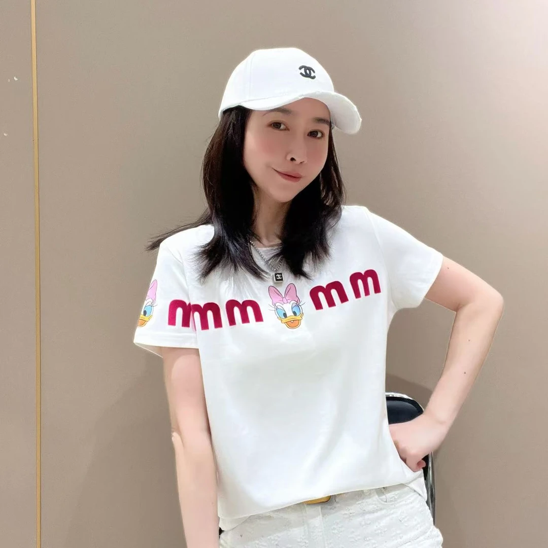创意短袖显瘦洋气时尚百搭设计感休闲521502夏季半袖女士