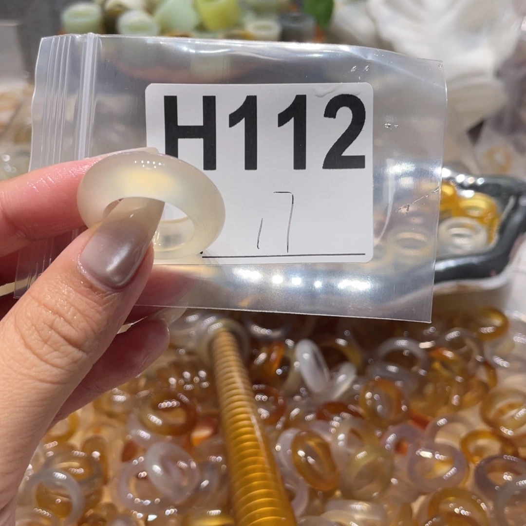 玛瑙/玉髓未镶嵌戒指112