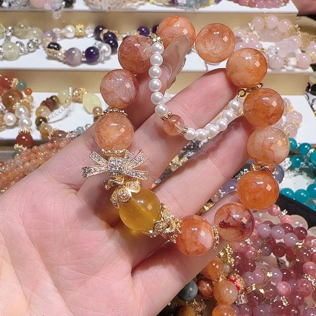 水晶手链未镶嵌吧