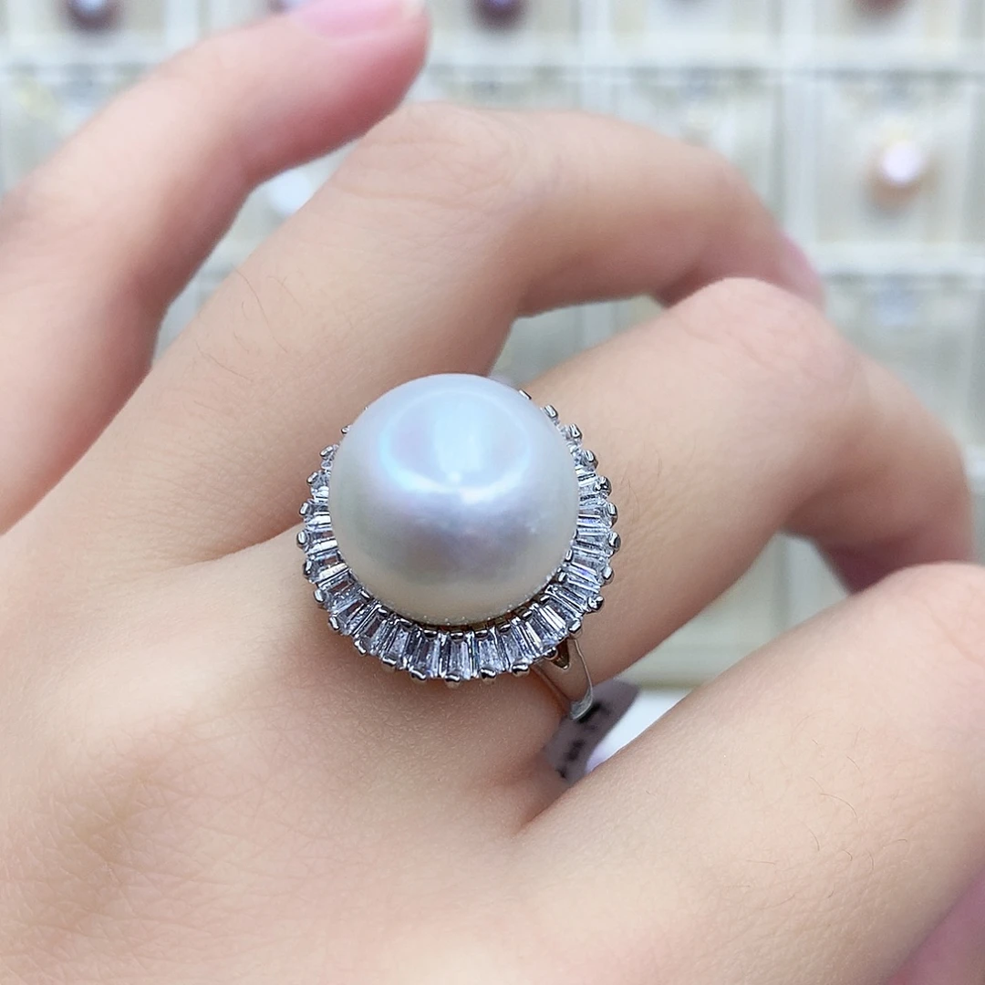 淡水珍珠颈饰合金依*