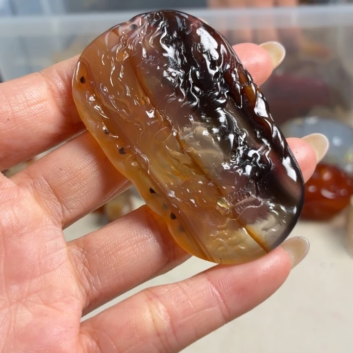 玛瑙/玉髓未镶嵌吊坠(不含链)