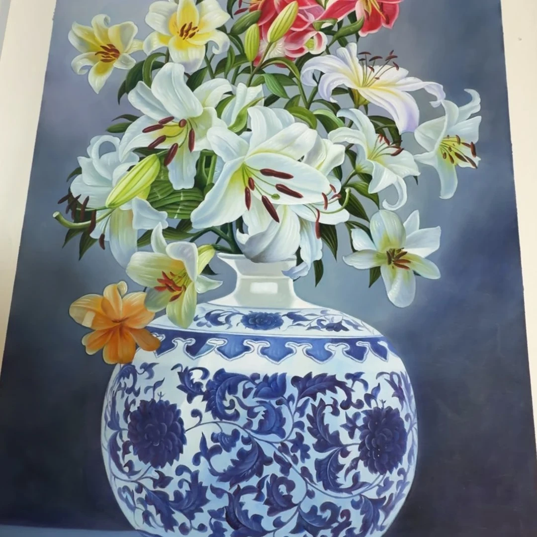 油画加油加油努力加油努力