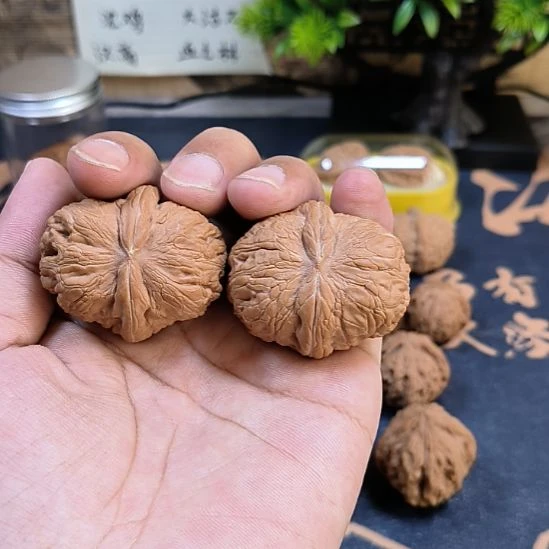 把件文玩核桃44尺全品无修元宝，27号