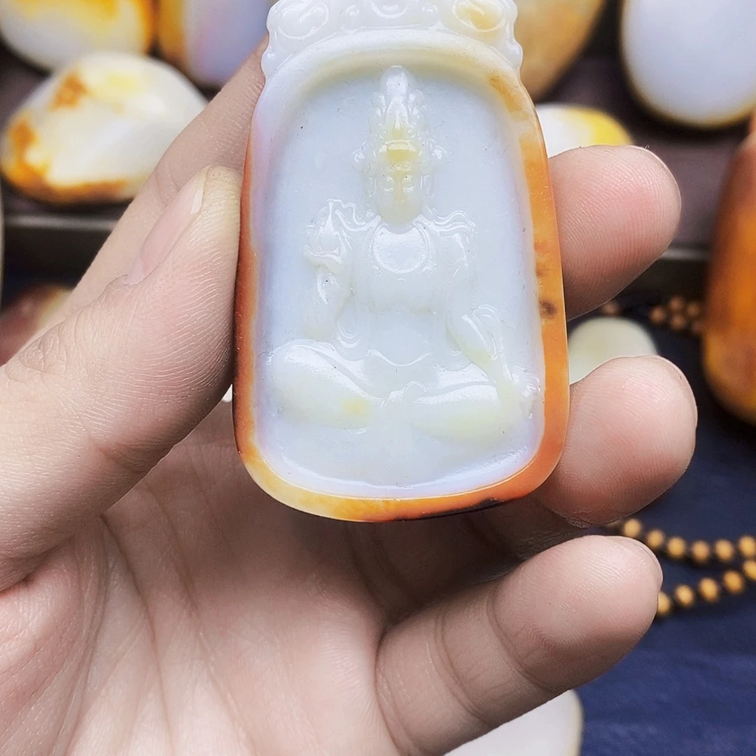 和田玉挂件未镶嵌