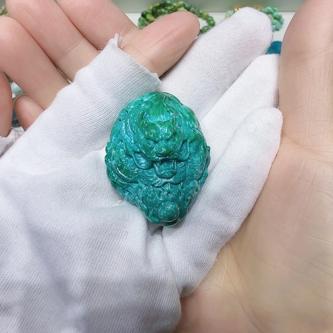 绿松石未镶嵌原矿绿松石