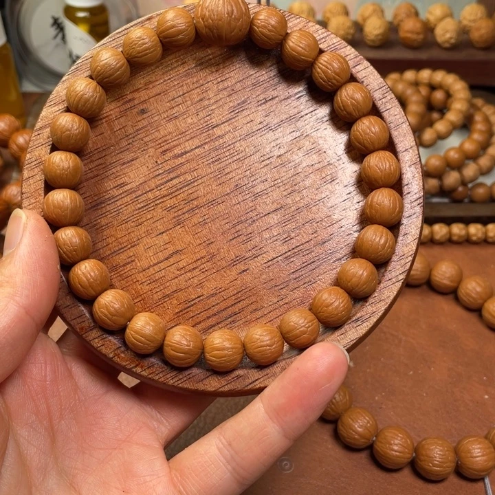 韩***火猴头核桃手串聚宝盆