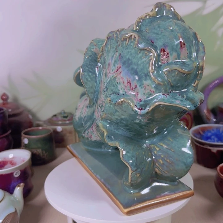 杯子钧瓷摆件精品