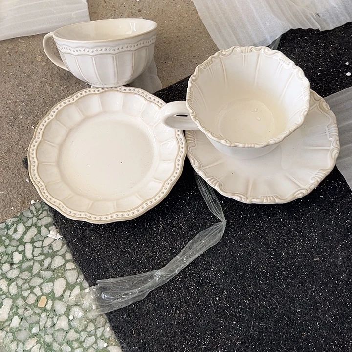 瓷片默认瑕疵上商品煮点➕洛可可浮雕