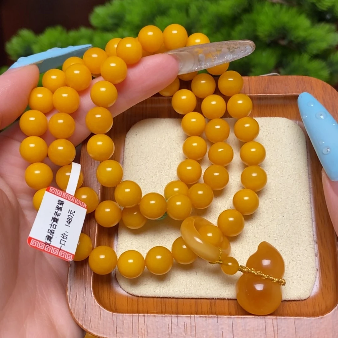 【闪购商品】未镶嵌蜜蜡手链手串