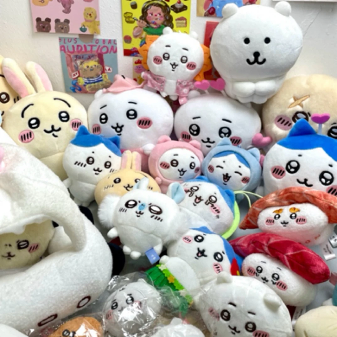 外贸尾单可爱毛绒杂款毛绒公仔挂件玩偶链接(无吊牌)