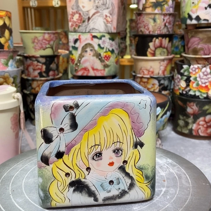 景德镇艺术手绘作品