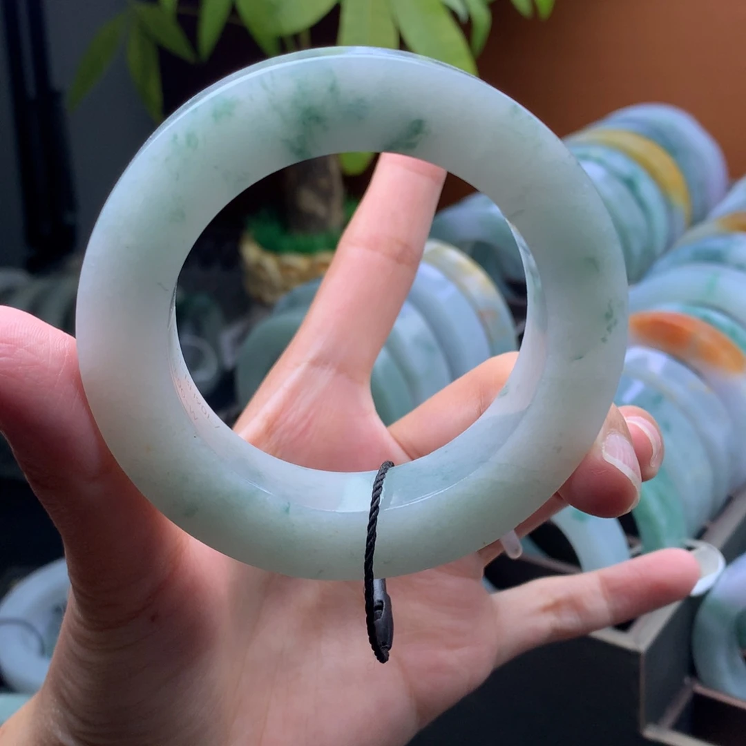 未镶嵌定制手镯定制翡翠定制54-61