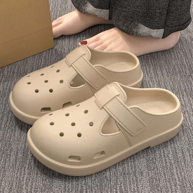2025新款勃肯洞洞鞋女EVA花园鞋踩屎感防滑耐磨外穿博主同款爆款