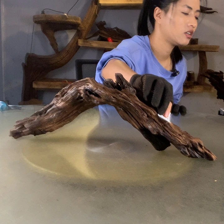 缘***我天然的的云南紫柚木会黄水