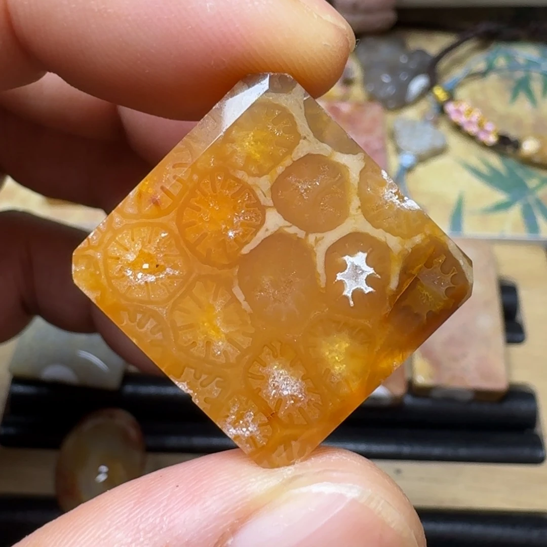 硅化玉纯天然色有机玉石保真色未镶嵌