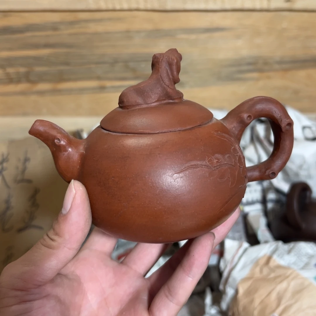 老厂紫砂壶一件！