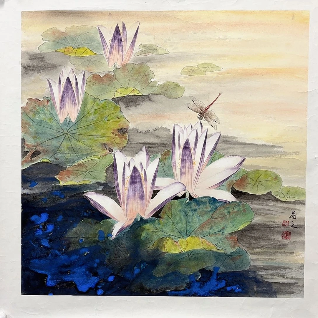 国画国画纯手绘作品请放心去藏