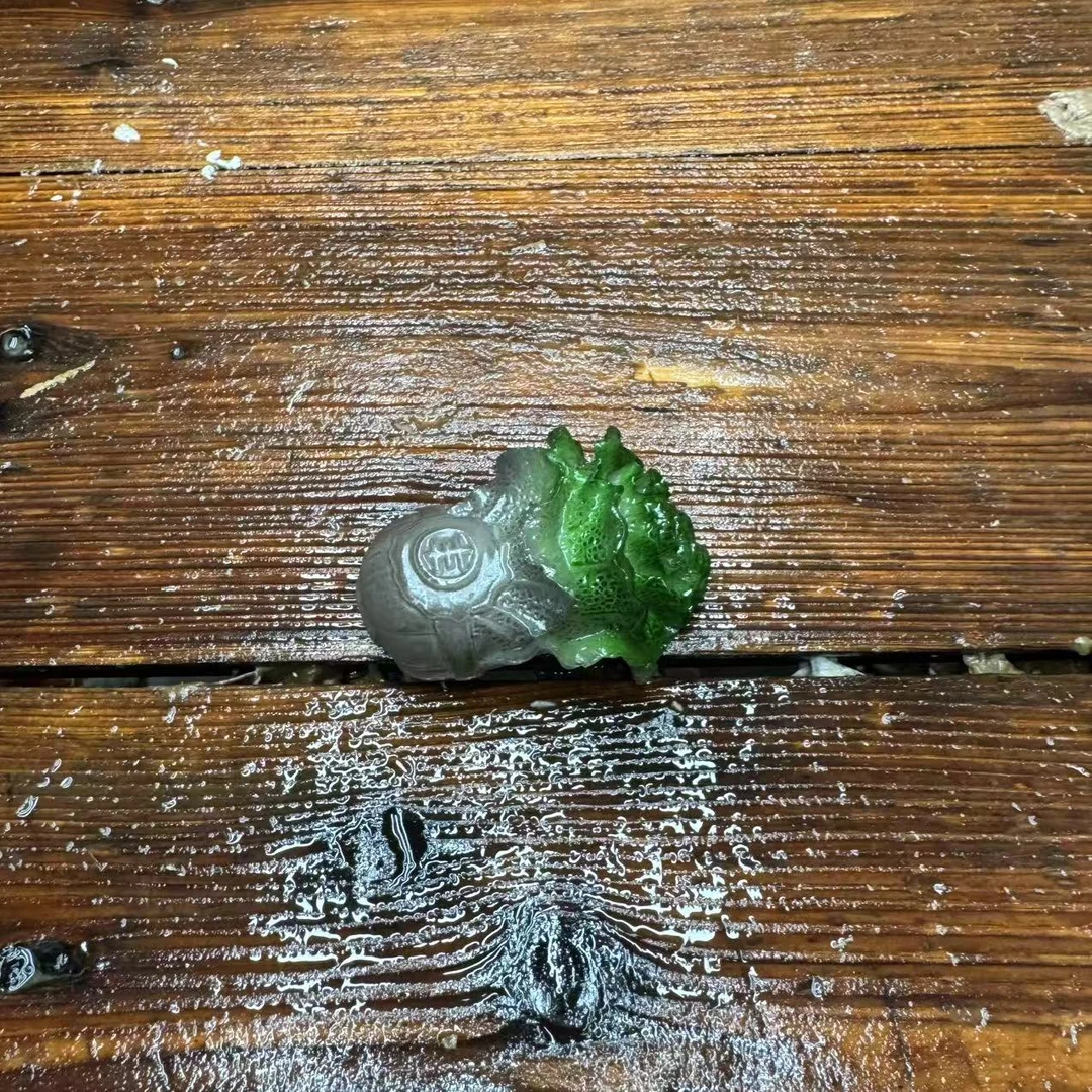 【闪购商品】白菜变色茶宠茶具摆件