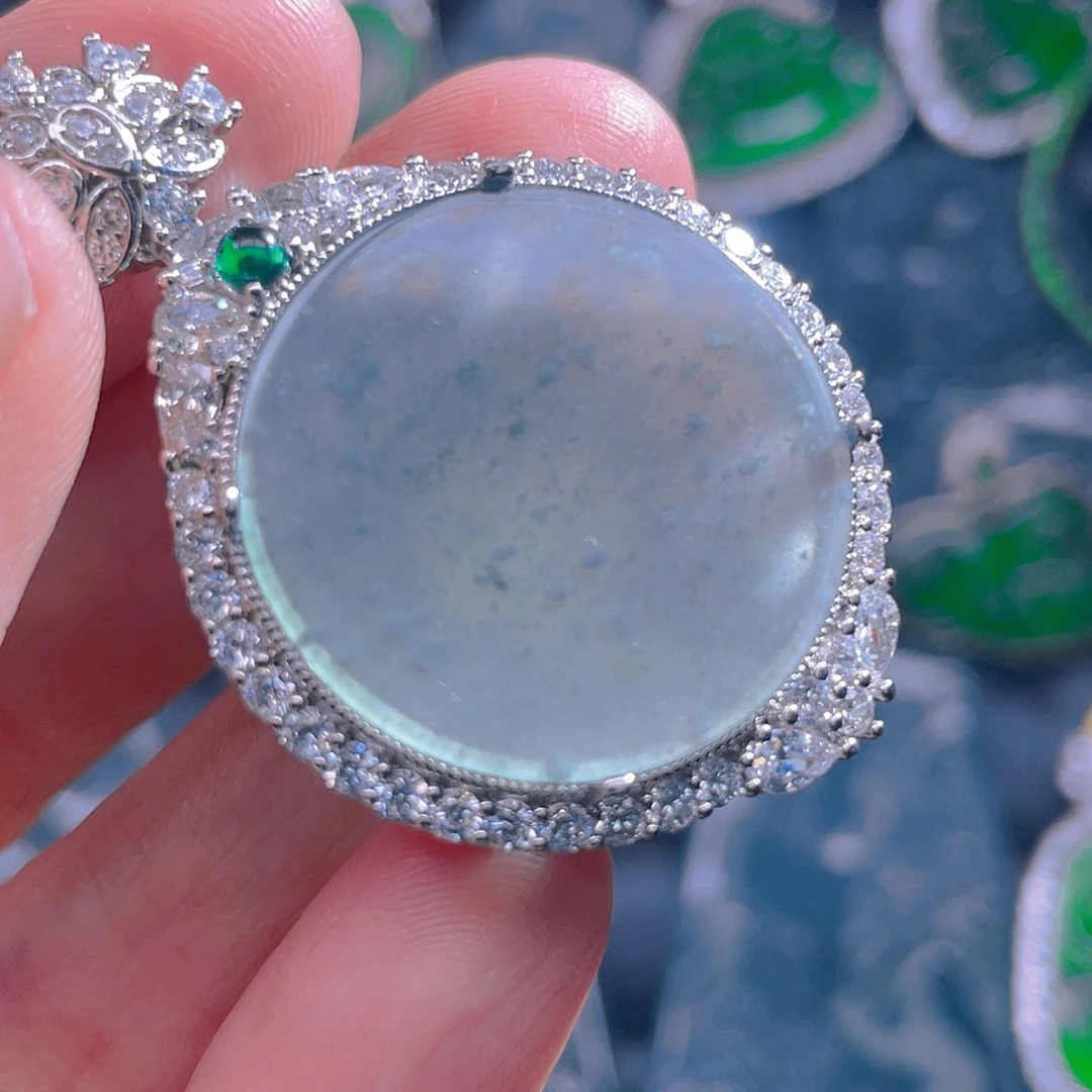 颈饰未镶嵌翡翠翡翠