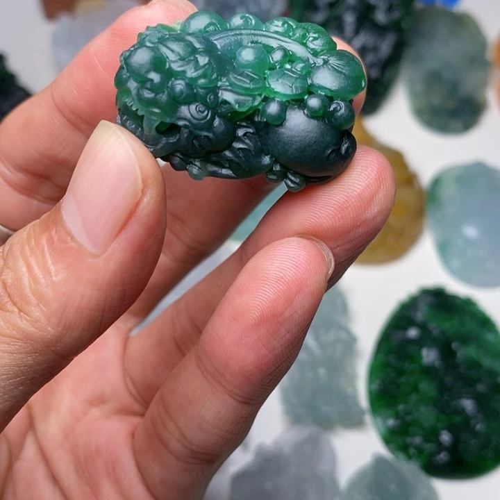定制翡翠未镶嵌天然A货翡翠Z