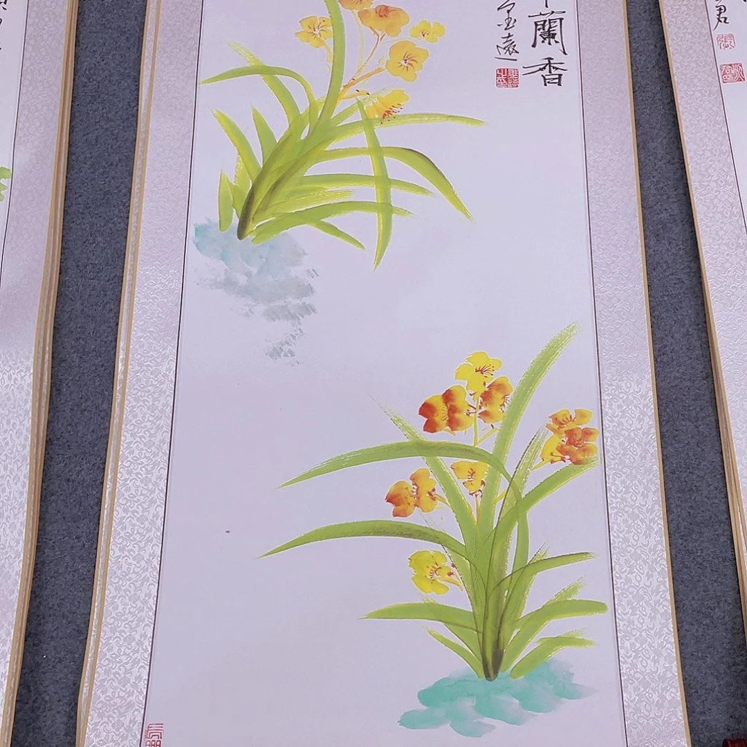 国画手绘作品的创作