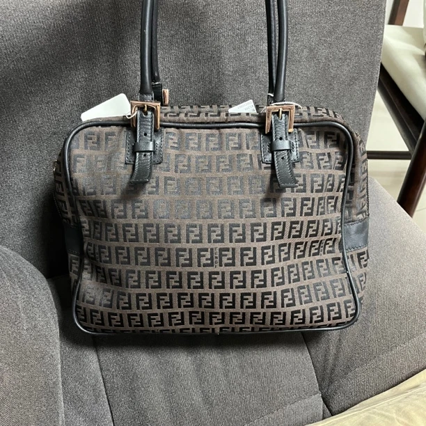 95新 FENDI/芬迪 G专属/芬迪手提包/15003