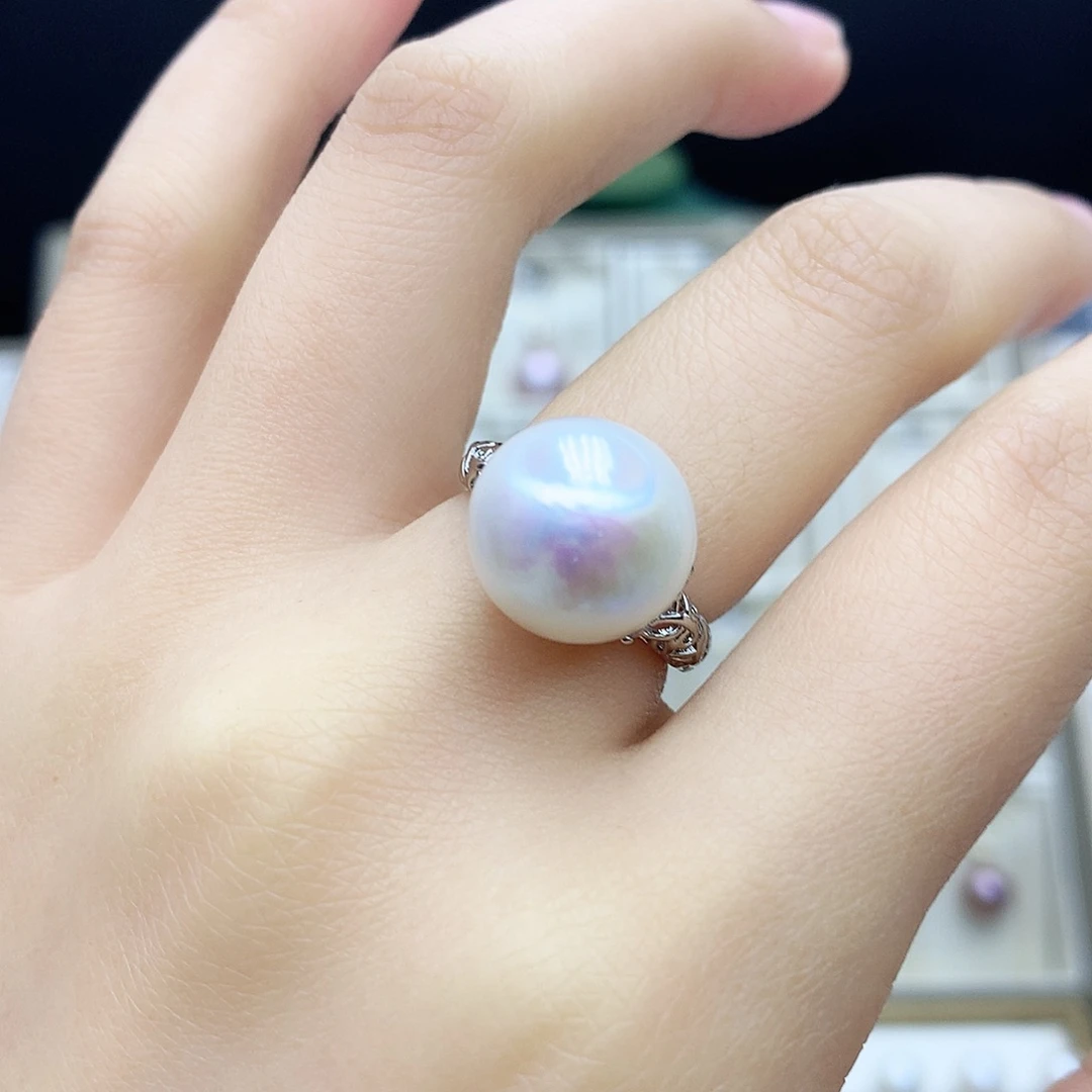 淡水珍珠颈饰合金