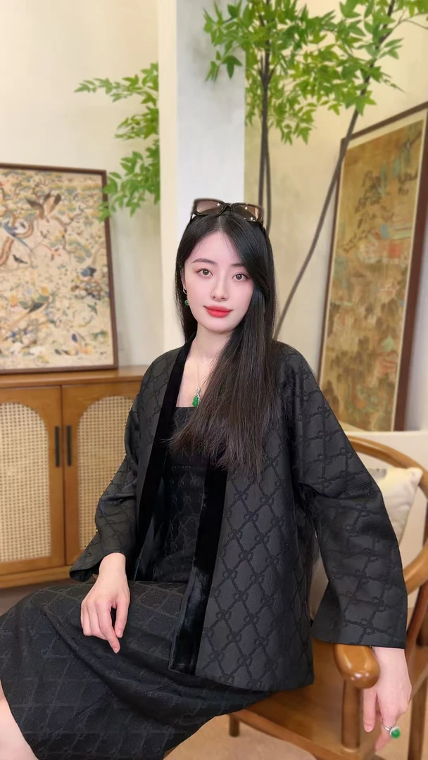 别具一格丝毛外套【上久楷正品】纯手工高定新中式外套