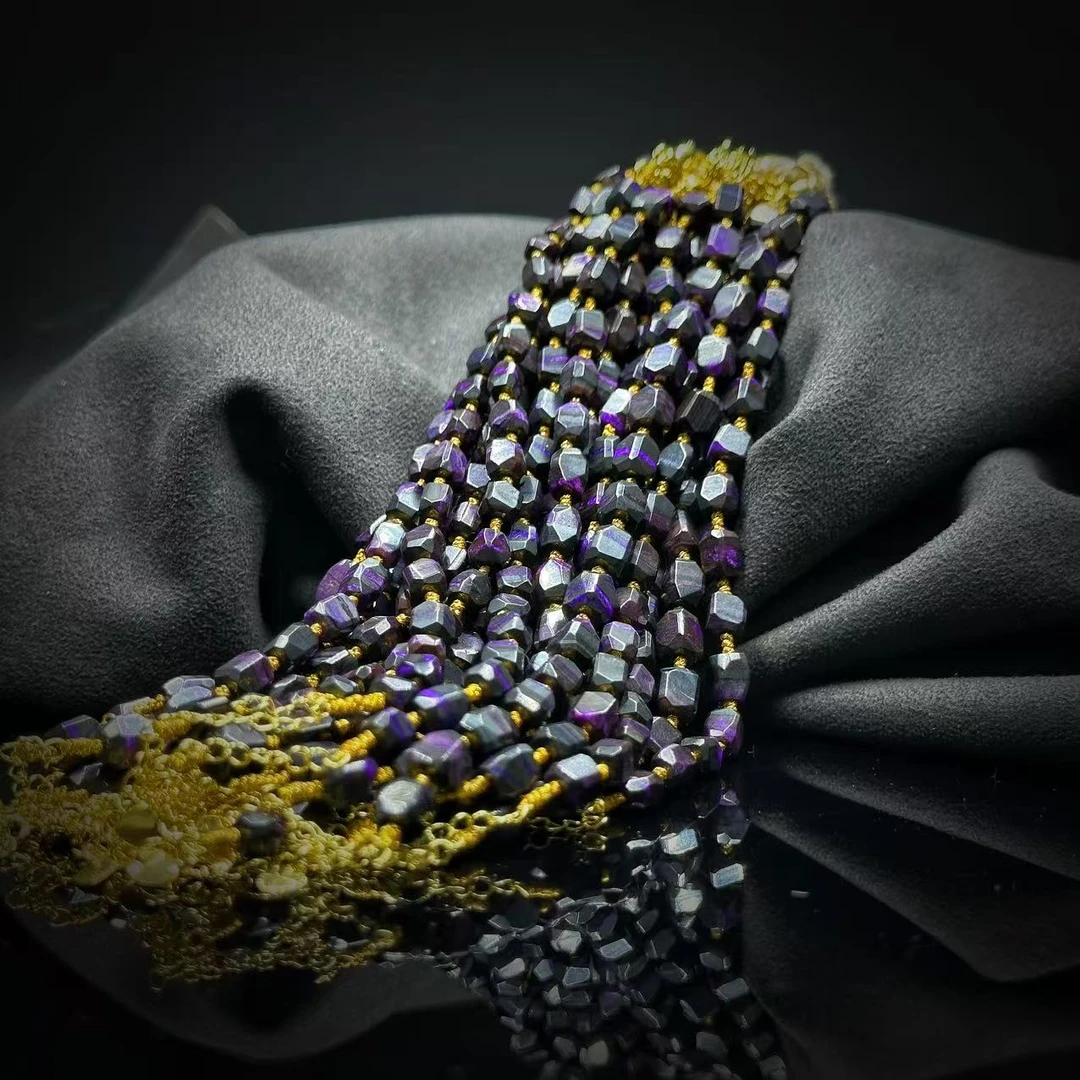 【缪老师严选】GD0004 丝绒紫 舒俱莱手链 多样性发其一