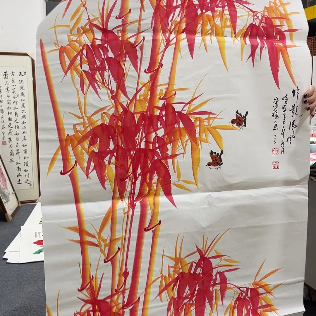 国画HT国画单幅任发140x70