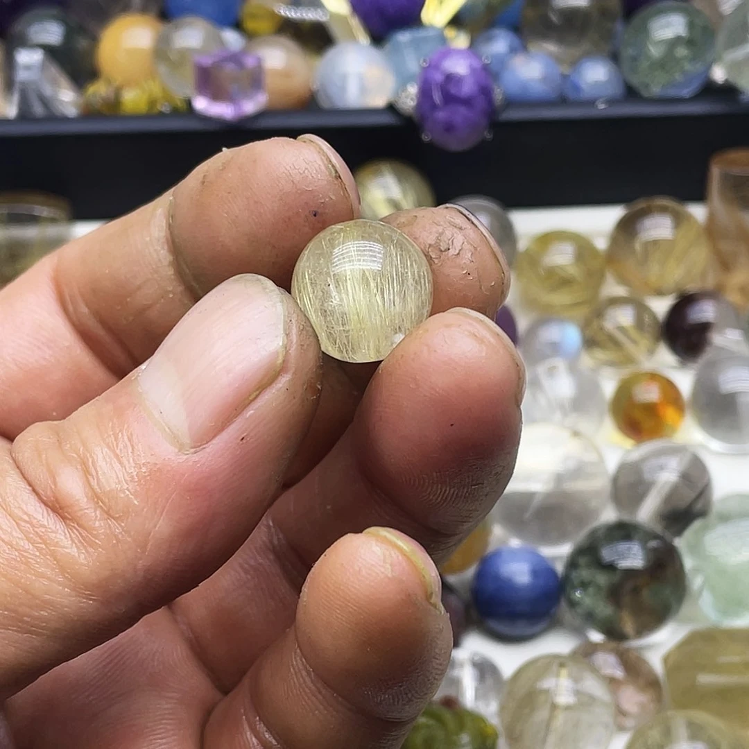 查罗石珠子合金半**汤