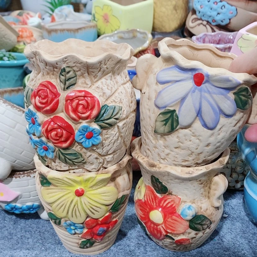 【闪购商品】陶瓷陶瓷花盆,多肉花盆