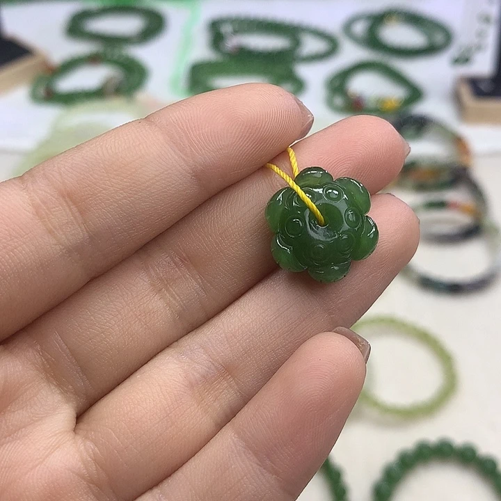 和田玉（碧玉）配饰未镶嵌