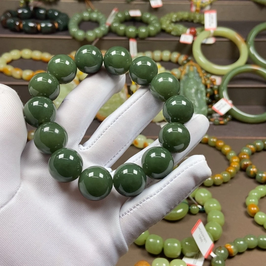 手链未镶嵌透闪石质玉