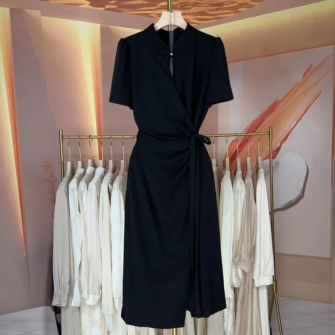 【RG776】2025新款轻奢新中式时尚气质百搭减龄显瘦女装连衣裙