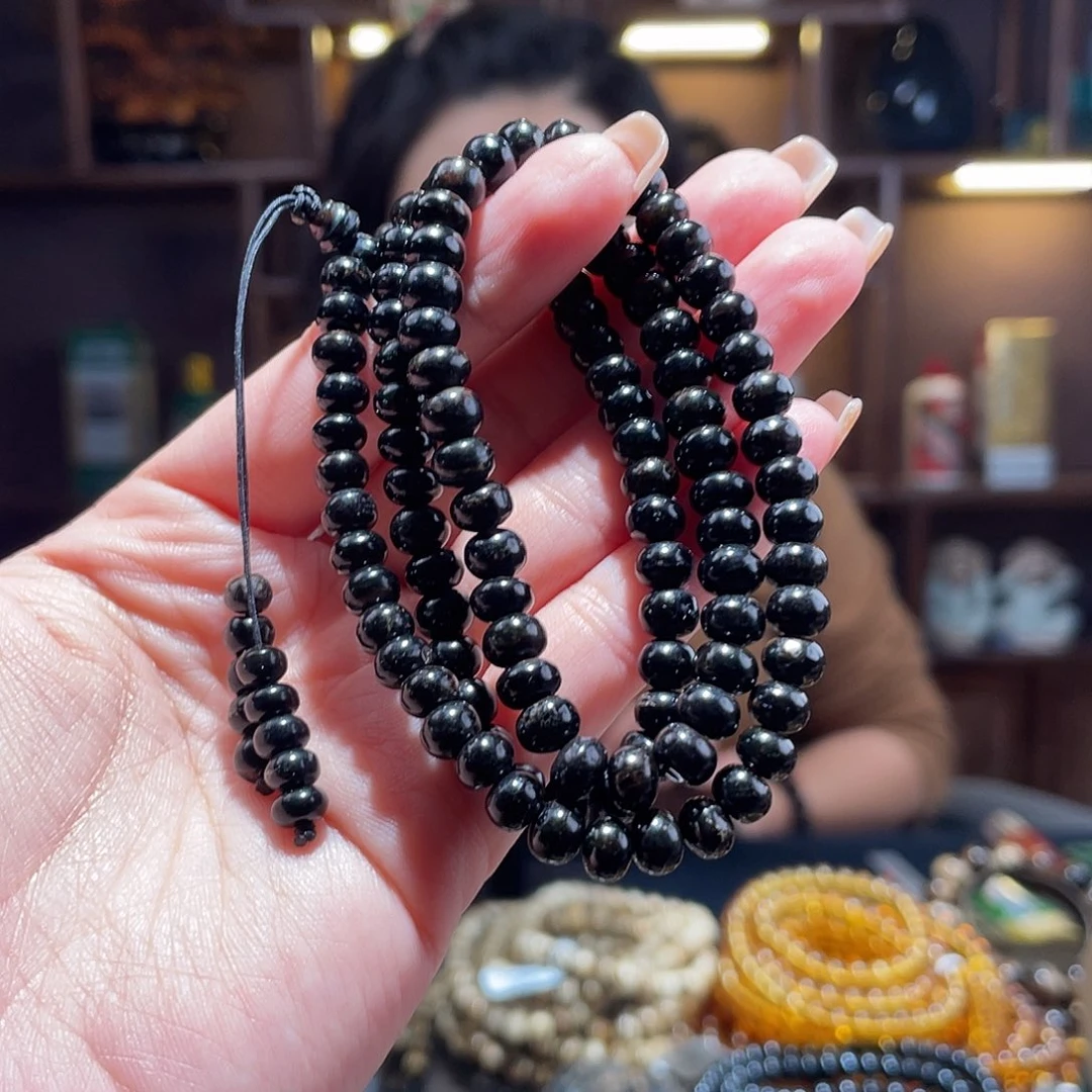 琥珀手链未镶嵌满天星6m