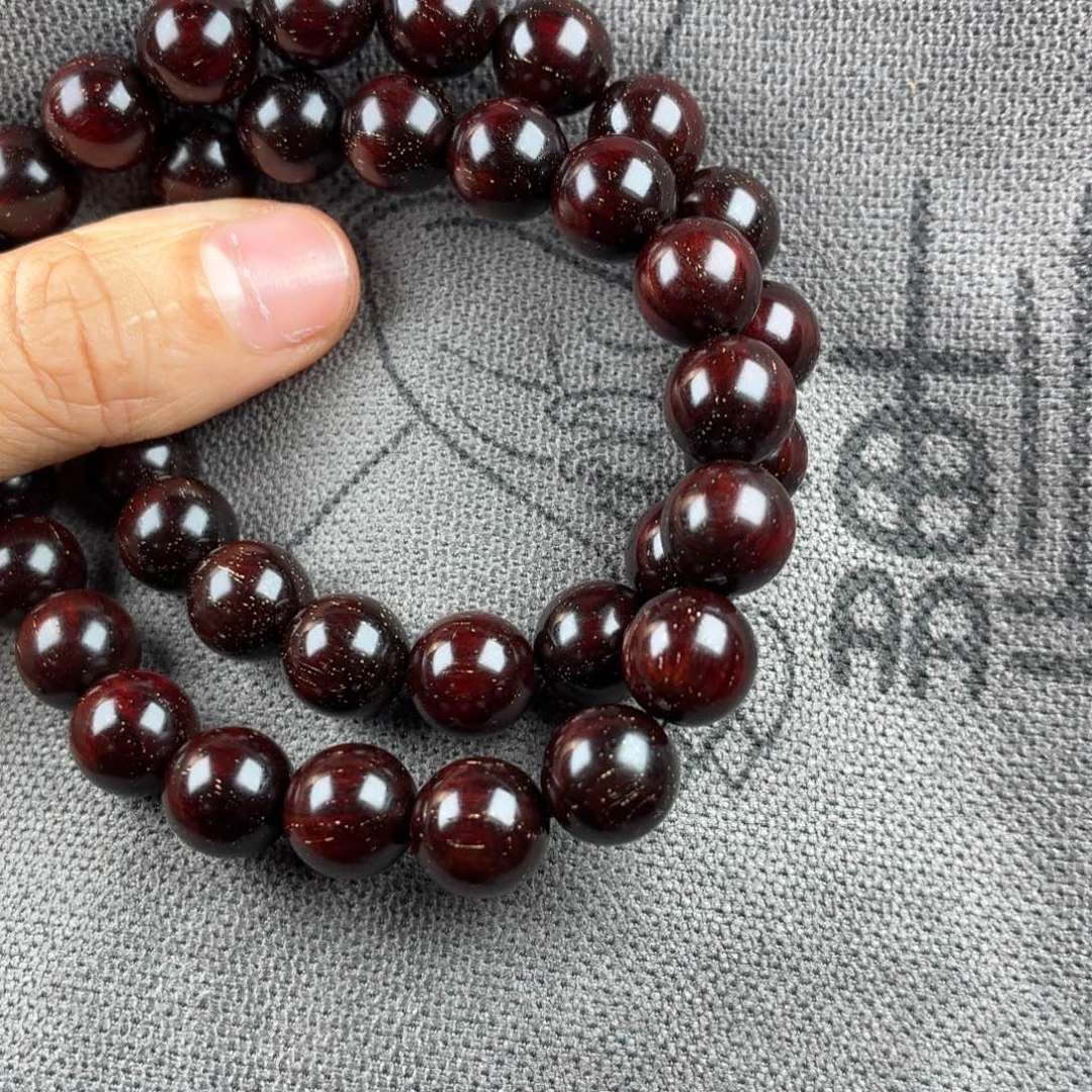 旧***已小叶紫檀手串/手链