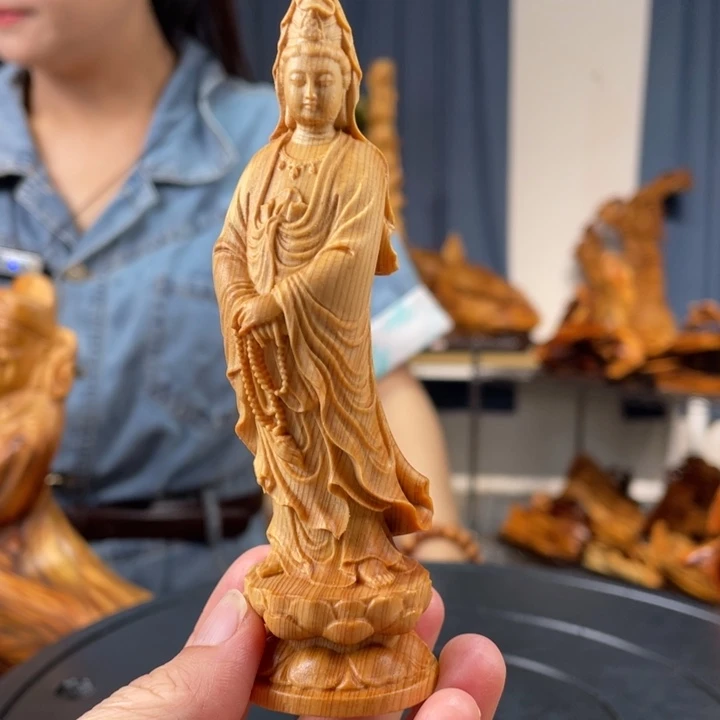 柏木（崖柏）手把件